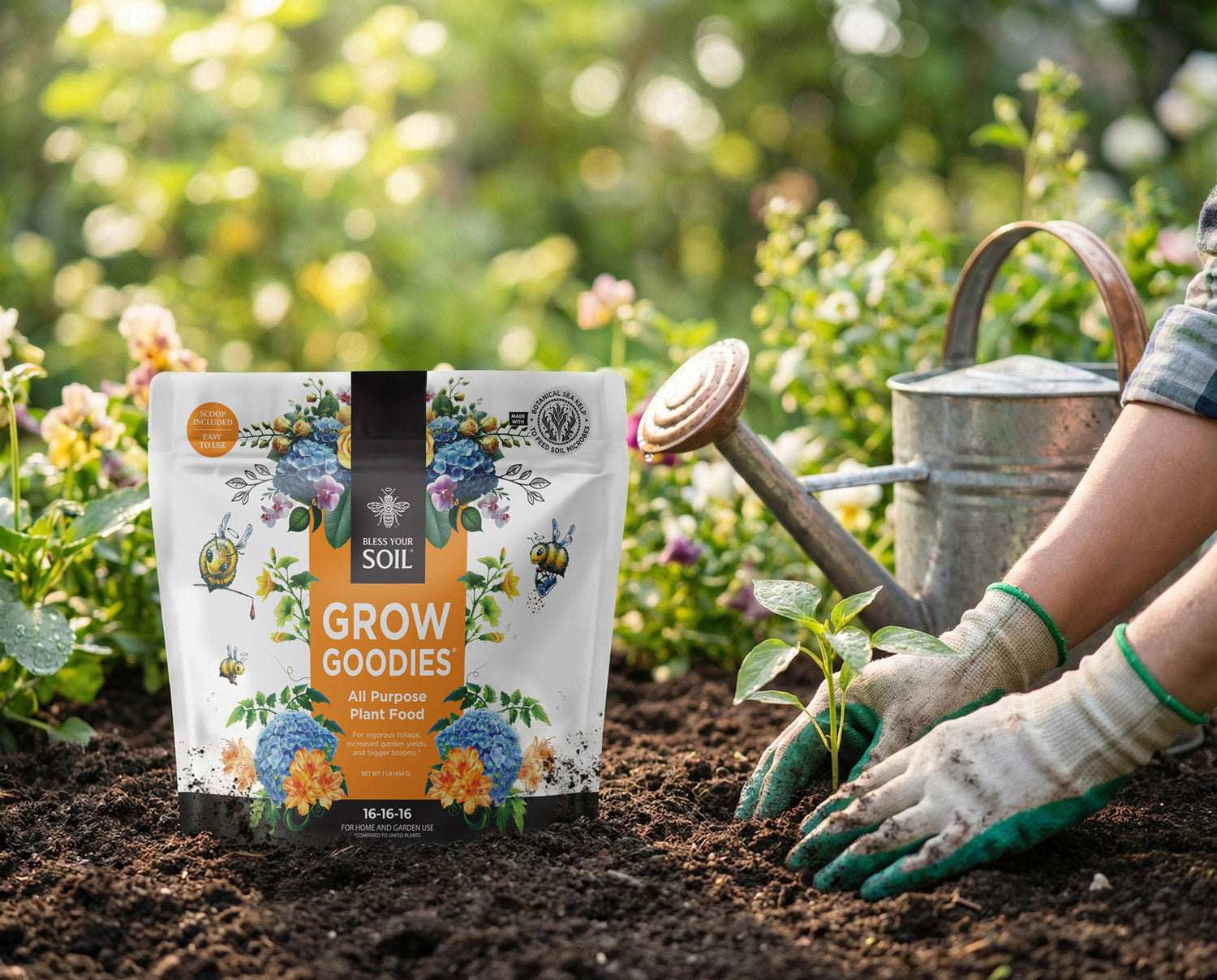 should i use fertilizer or plant food All Purpose Plant Food : Garden Fertilizer for Vegetables & Blooms : Grow Goodies®