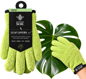 leaf dusting gloves