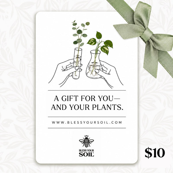 10 dollar gift card plant care