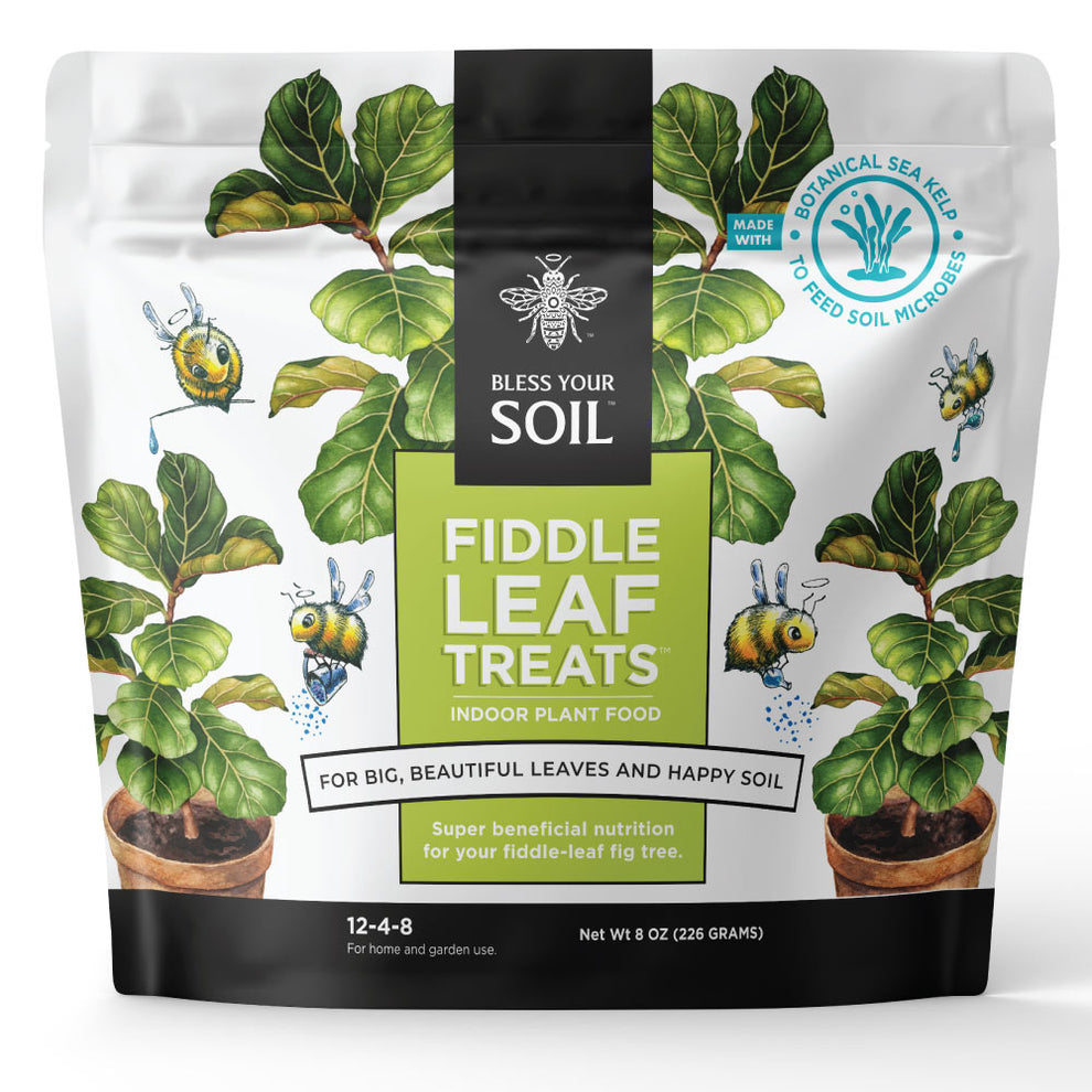 Fiddle Leaf Treats FiddleLeaf Fig Tree Fertilizer, 312 NPK Bless